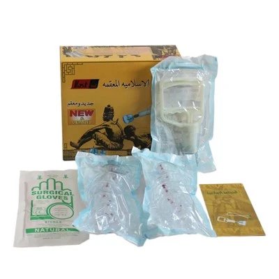 Set di coppette in plastica per sterilizzazione